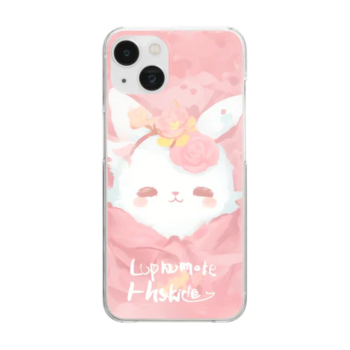 チルキャット Clear Smartphone Case