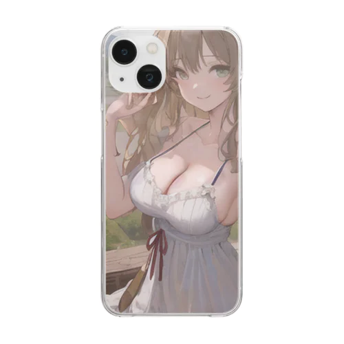 海の物語 Clear Smartphone Case