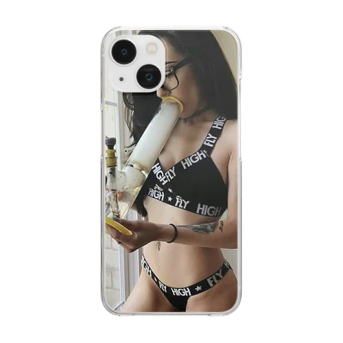 Stoner girl Clear Smartphone Case