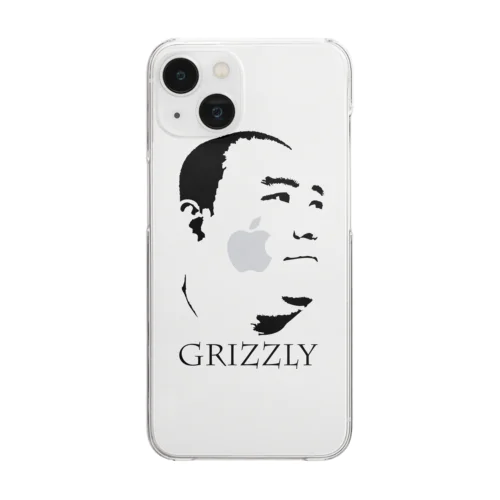 GRIZZLY工藤【gri003】 クリアスマホケース