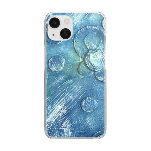 油絵「静謐」 Clear Smartphone Case