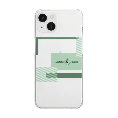 CYBER WINDOW GRN Clear Smartphone Case