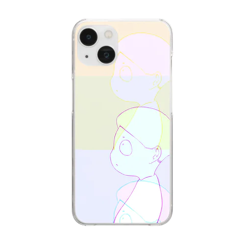 ぱられる Clear Smartphone Case