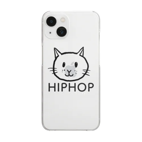 HIPHOP猫 Clear Smartphone Case