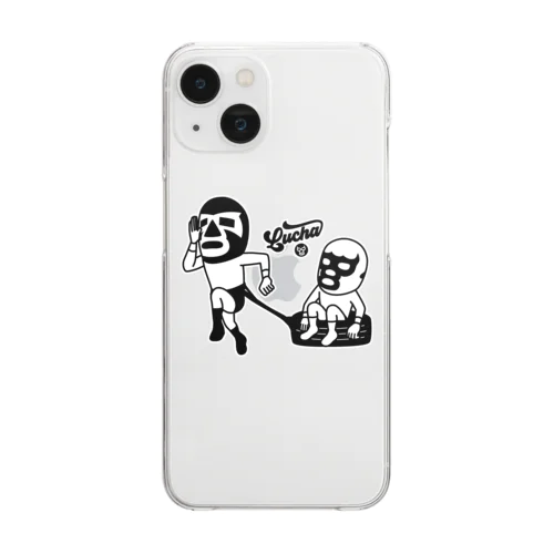 LUCHA#106mono Clear Smartphone Case