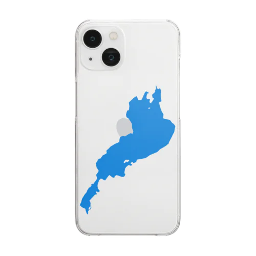 琵琶湖 투명 스마트폰 케이스