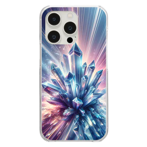 プリズムの花束 Clear Smartphone Case