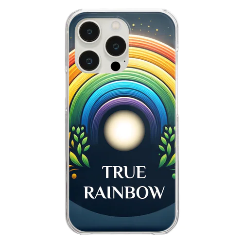 True Rainbow その1 Clear Smartphone Case
