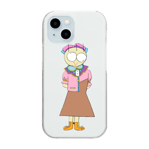 くんくんお気に入りワンピース👗 Clear Smartphone Case