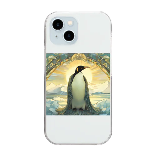 コウテイペンギン創世の物語 Clear Smartphone Case