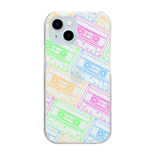 ハイポジ（ネオン/クリア） Clear Smartphone Case