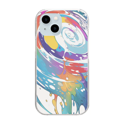 colorful#01 Clear Smartphone Case