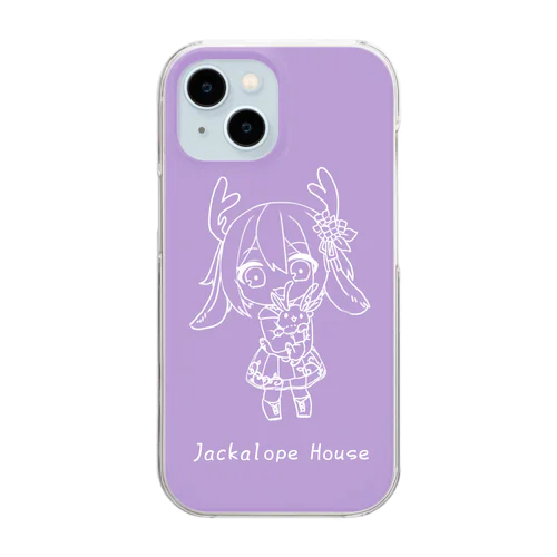 ホルンちゃん Clear Smartphone Case