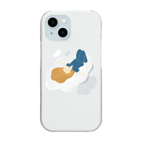 雲の上のあの子 Clear Smartphone Case