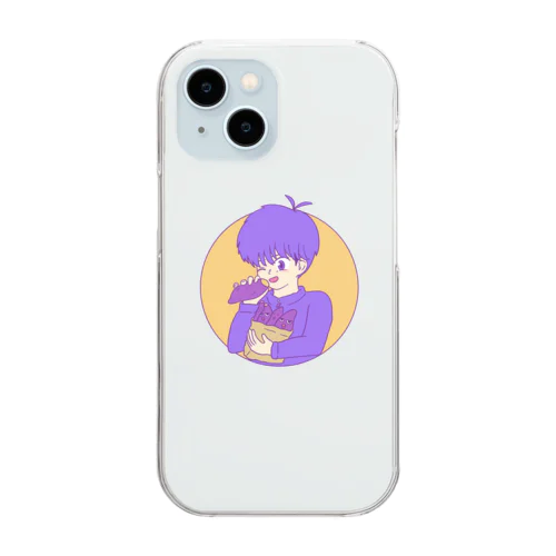 おいも系男子 Clear Smartphone Case