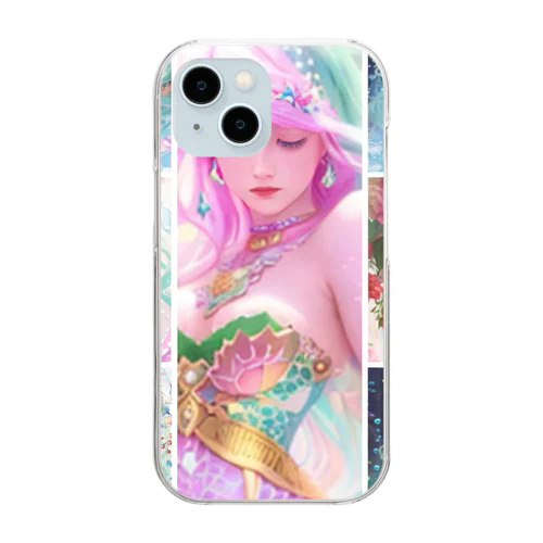 healing move  mermaid REINA Clear Smartphone Case