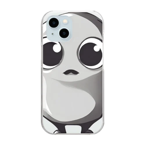 二足ひよこ Clear Smartphone Case