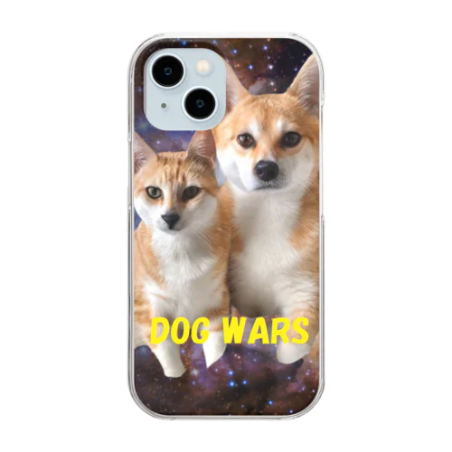 DOG WARS Clear Smartphone Case