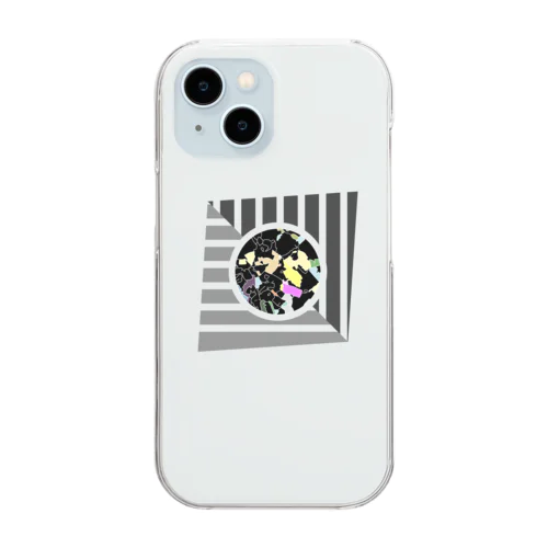 ジオデザ-岩石プレパラート（リアル） Clear Smartphone Case