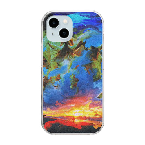 brushcollage  Clear Smartphone Case