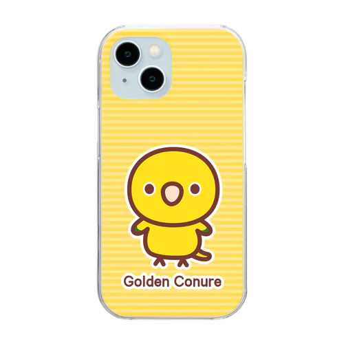 ニョオウインコ Clear Smartphone Case