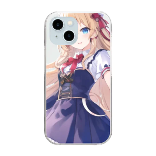 アリスマーガレットちゃん Clear Smartphone Case