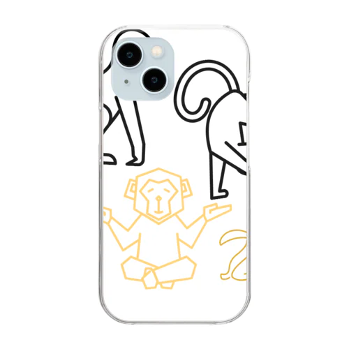 モンチー Clear Smartphone Case