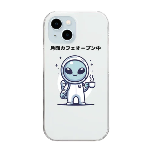 ゼロGティーブレイク Clear Smartphone Case