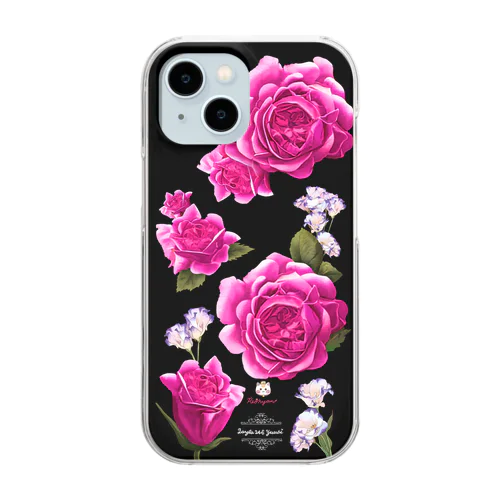 【ロイヤル薔薇🌹】ロイヤルピンク Clear Smartphone Case