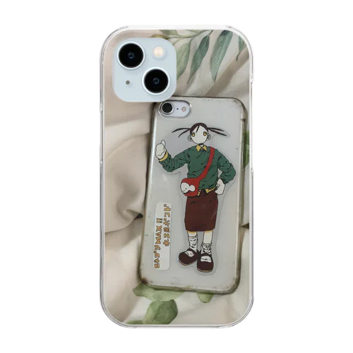 年季スマホケースを眺めぞ！ Clear Smartphone Case