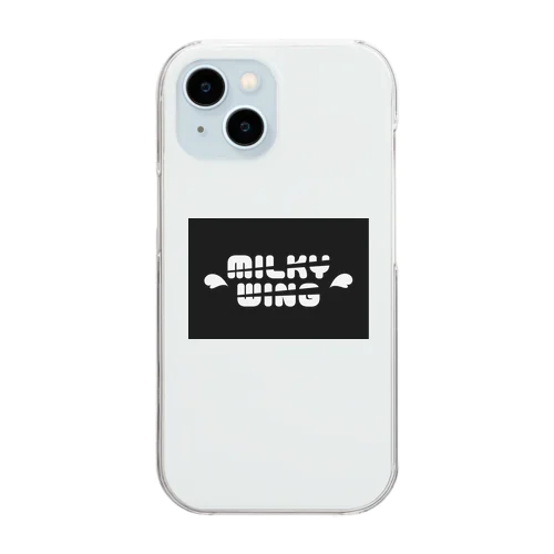 MILKY WING ステッカー1 Clear Smartphone Case