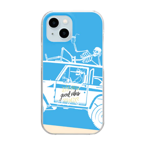 BEACH４ Clear Smartphone Case