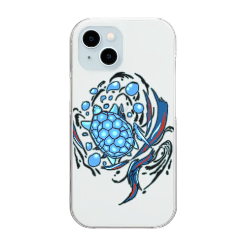 亀 Clear Smartphone Case