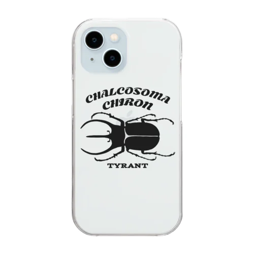 コーカサスオオカブト Clear Smartphone Case