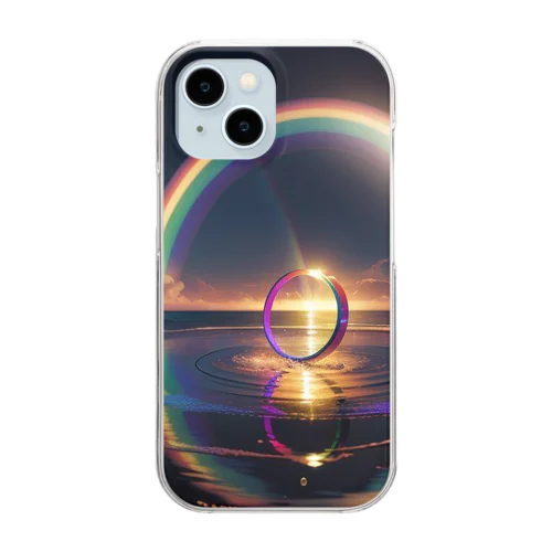 Rainbow Ring Clear Smartphone Case