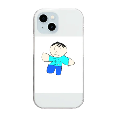 ハッピーニューイヤー太郎 Clear Smartphone Case