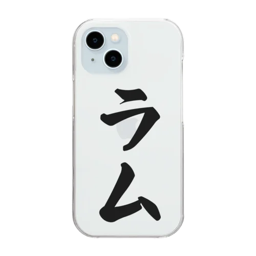 ラム Clear Smartphone Case