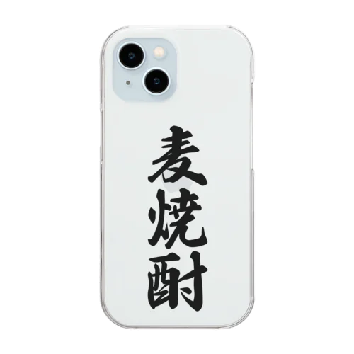 麦焼酎 Clear Smartphone Case