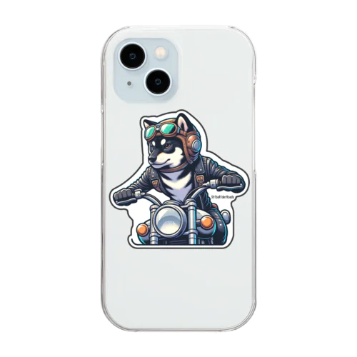 柴ライダーロード Clear Smartphone Case