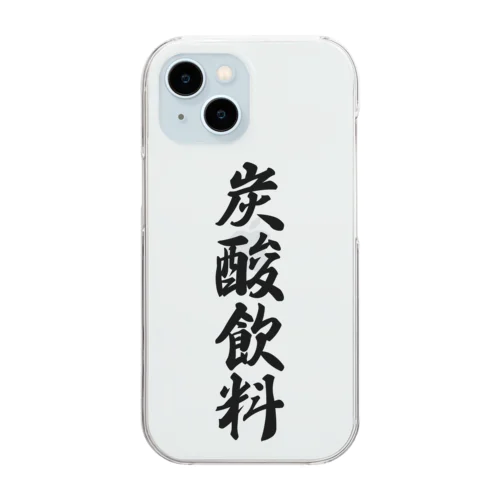 炭酸飲料 Clear Smartphone Case