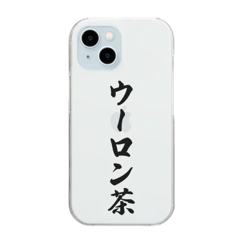 ウーロン茶 Clear Smartphone Case