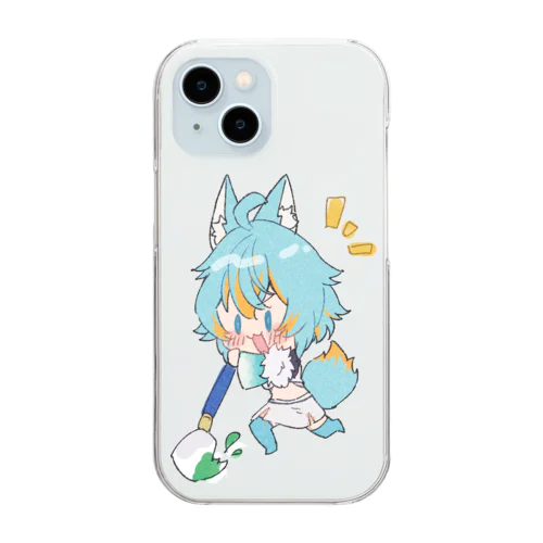 レステさん Clear Smartphone Case