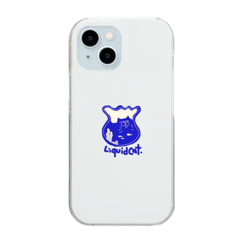 Liquid Cat Clear Smartphone Case