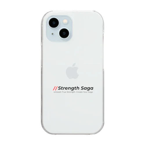 strength saga Clear Smartphone Case