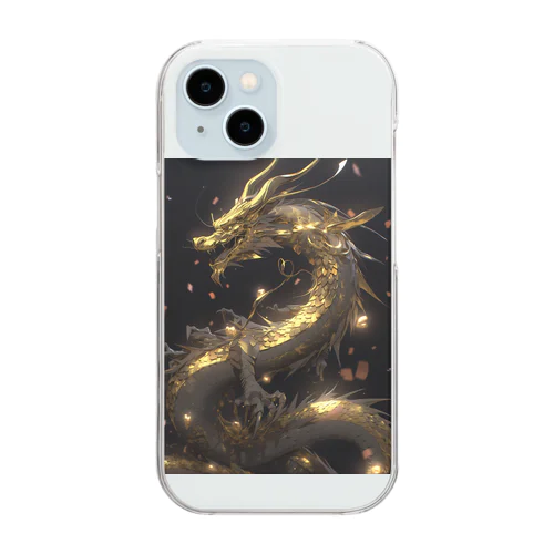 開運 金龍 Clear Smartphone Case