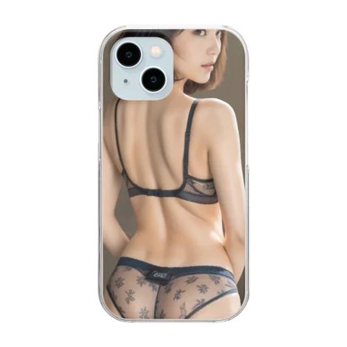 伊藤 絵理子 Clear Smartphone Case