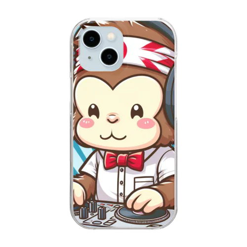 日本猿のDJ Clear Smartphone Case