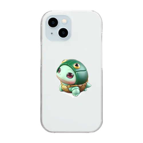 カメ吉 AI #1 Clear Smartphone Case