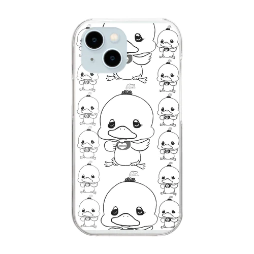 あちゃもん大量発生！ Clear Smartphone Case