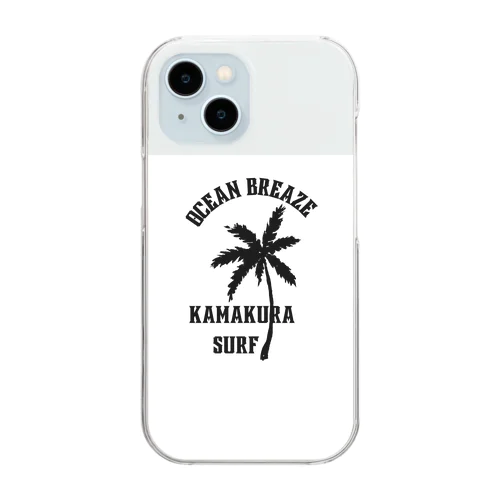 OCEAN BREAZE KAMAKURA SURF クリアスマホケース